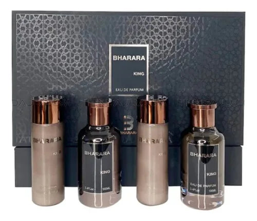 ESTUCHE BHARARA KING 4 PCS